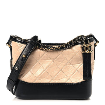 Chanel Aged Calfskin Quilted Small