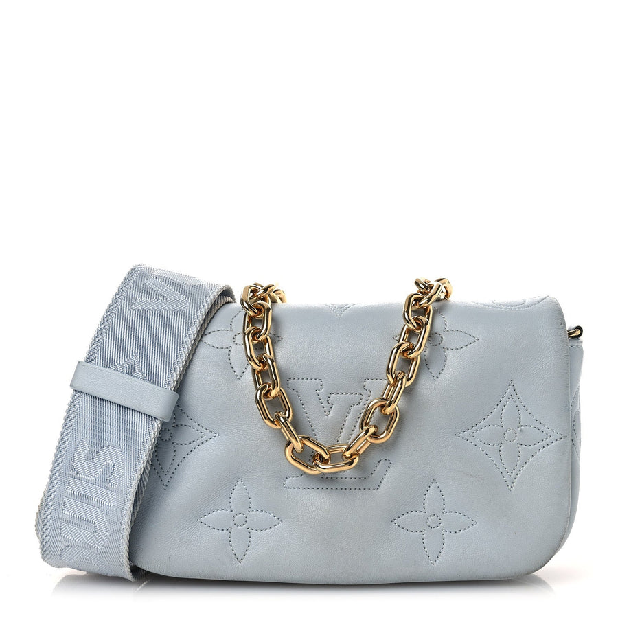 Louis Vuitton Calfskin Bubblegram Wallet