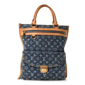 Louis Vuitton Denim Sac Plat Blue