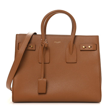 Saint Laurent Grained Calfskin Small Sac