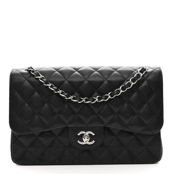 Chanel Caviar Quilted Jumbo Double Flap