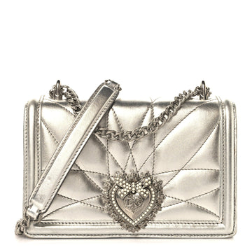Dolce & Gabbana Metallic Calfskin Small