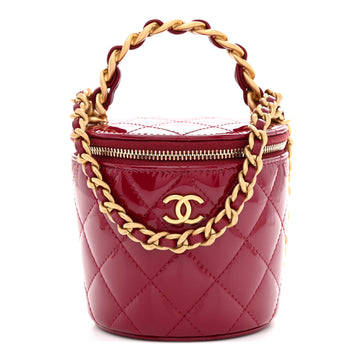Chanel Patent Quilted Afternoon Tea Top
