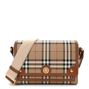 Burberry Coated Canvas Calfskin Vintage
