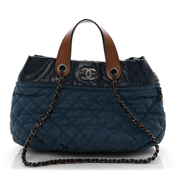 Chanel Iridescent Calfskin Quilted Large
