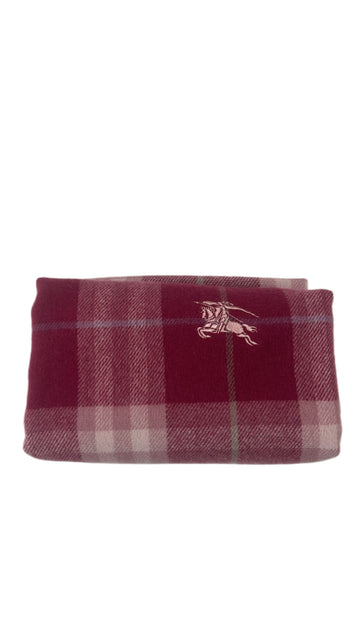 Burberry Scarf Purple Cashmere