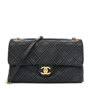 Chanel Iridescent Calfskin Triple
