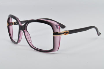 Gucci Sunglasses 00R4 Brown Pink Size