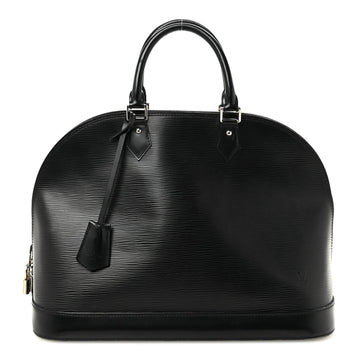Louis Vuitton Epi Alma Gm Black
