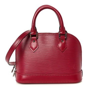 Louis Vuitton Epi Nano Alma Fuchsia