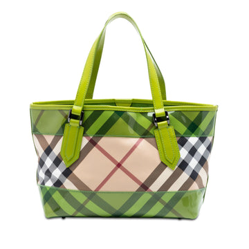 Burberry Patent Trimmed Supernova Check