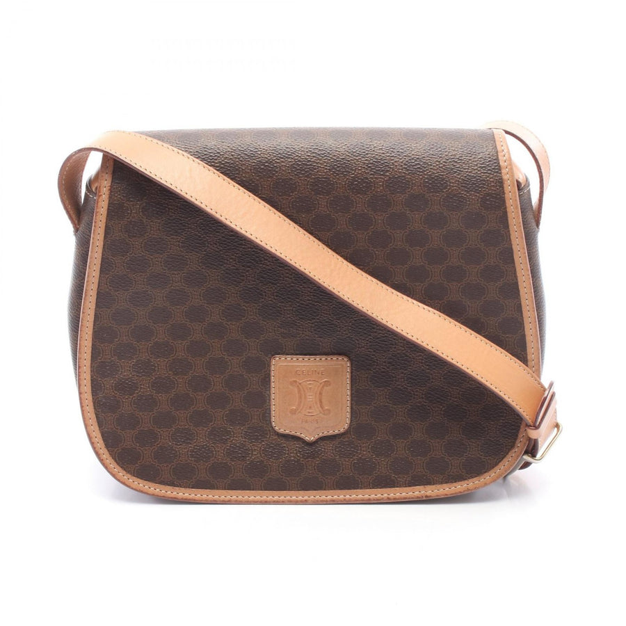 Celine Macadam Shoulder Bag Canvas