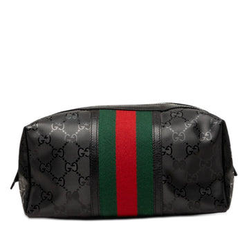 Gucci Gg Imprime Web Cosmetic Case Pre-