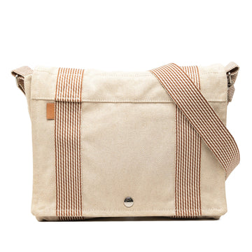 Hermès Canvas Fourre Tout Besace Mm Pre-