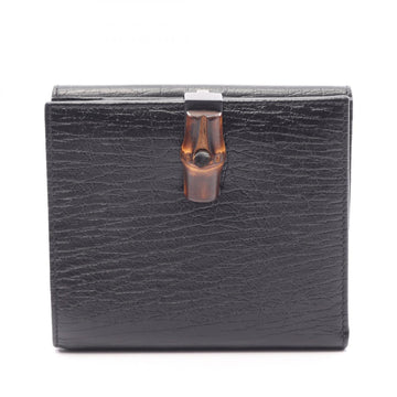 Gucci Bamboo Bi-Fold Wallet Leather