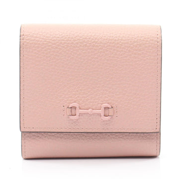 Gucci Horsebit Bi-Fold Wallet Leather