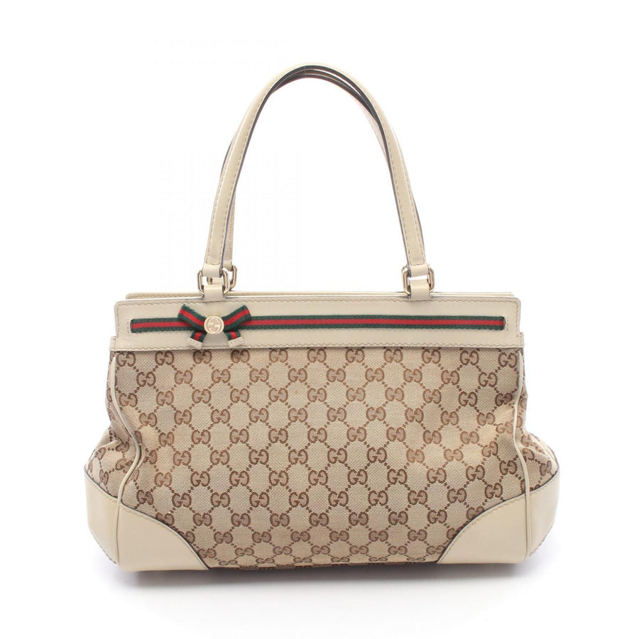 Gucci Mayfair Gg Canvas Sherry Line Tote