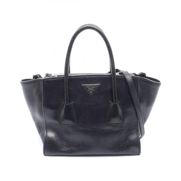 Prada Glace'Calf 2Way Shoulder Handbag