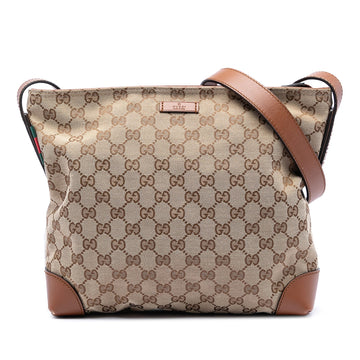 Gucci Gg Canvas Web Crossbody Pre-Loved