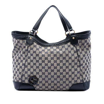 Gucci Medium Gg Canvas Brick Lane Tote