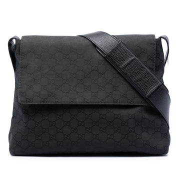 Gucci Gg Canvas Messenger Bag Pre-Loved