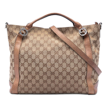 Gucci Medium Gg Canvas Miss Satchel Pre-