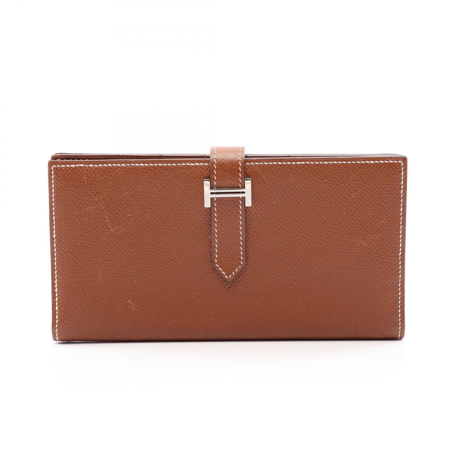 Hermes Bearn Soufflet Bifold Purse