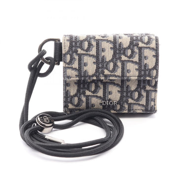 Christian Dior Oblique Jacquard Tri-Fold