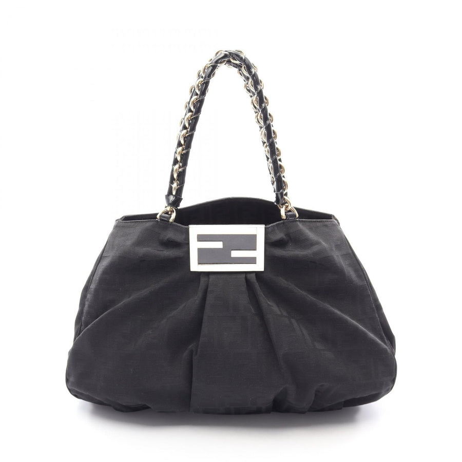 Fendi Zucca Tote Bag Canvas Patent