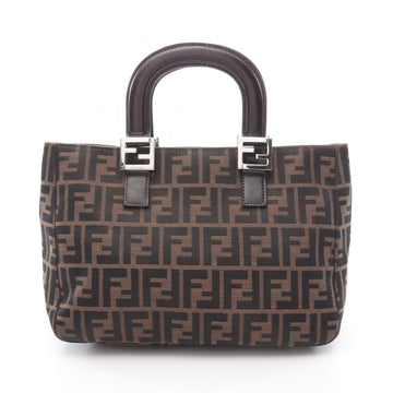 Fendi Zucca Tote Bag Canvas Leather