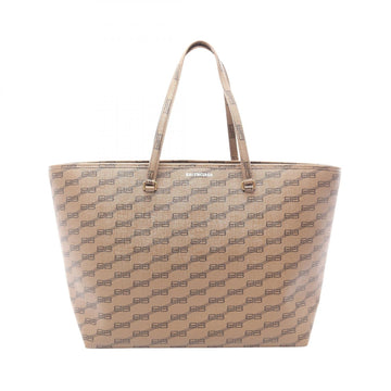 Balenciaga Bb Tote Handbag Pvc Coated