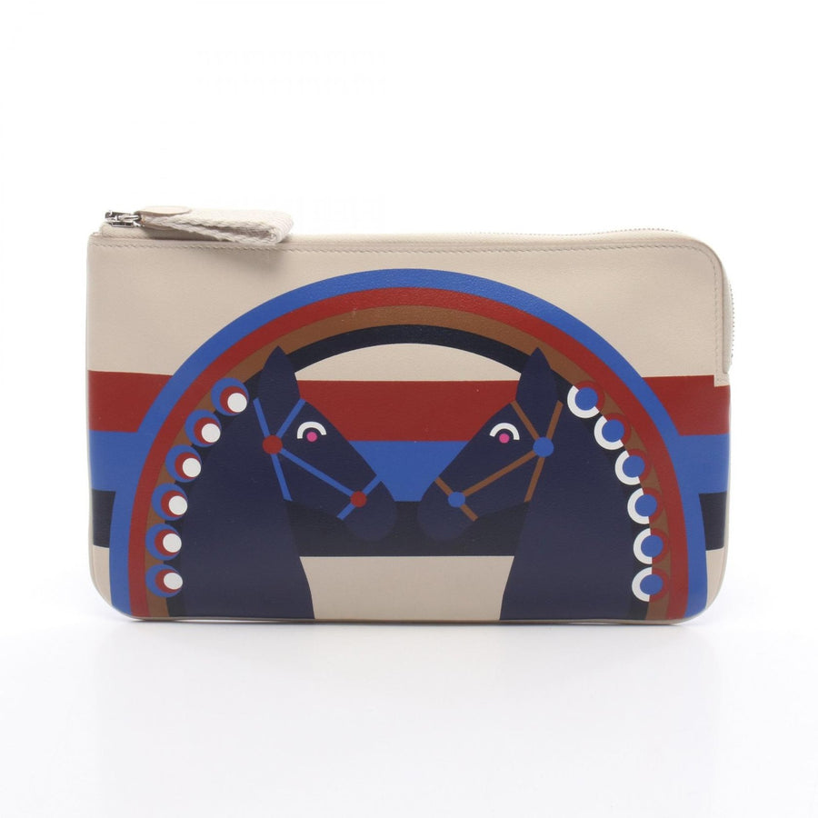 Hermes Carre Pocket Long Pouch Bag Swift