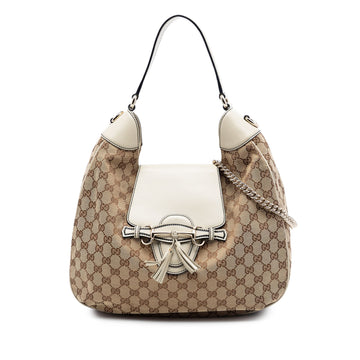Gucci Medium Gg Canvas Emily Flap