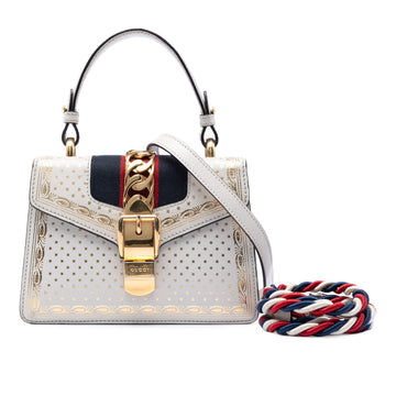 Gucci Mini Calfskin Web Star Print