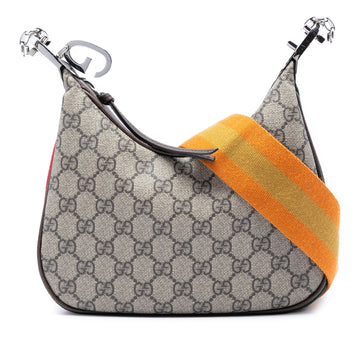 Gucci Small Gg Supreme Web Attache