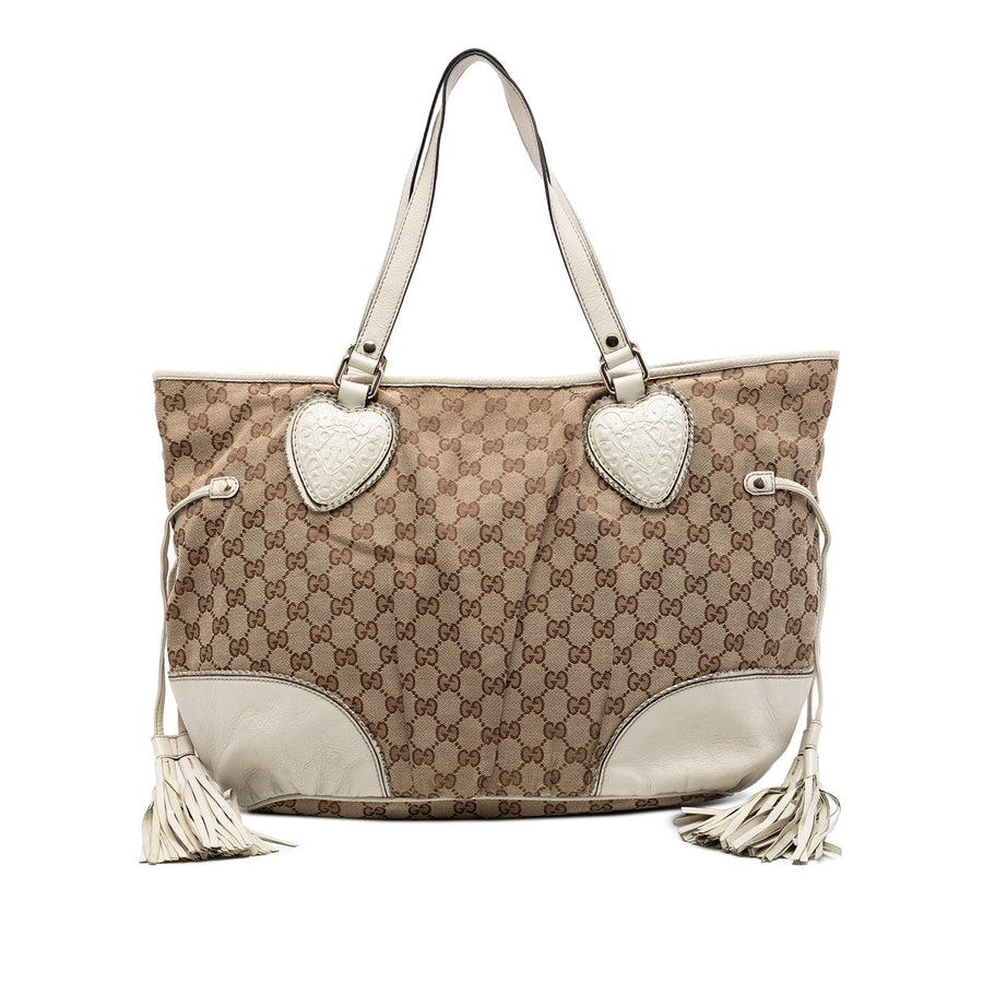 Gucci Large Gg Canvas Tribeca Tote Pre-