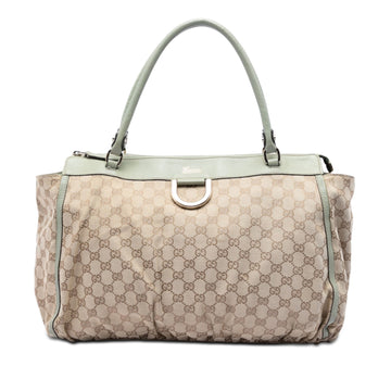 Gucci Gg Canvas Abbey D Ring Tote Pre-