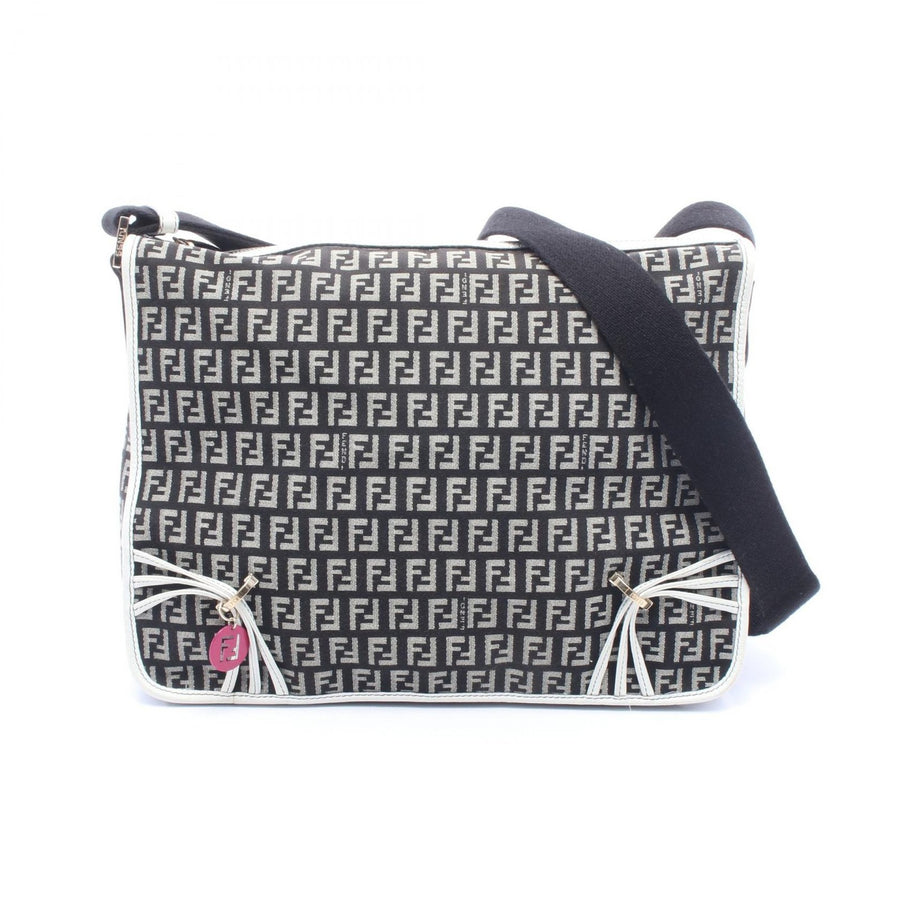 Fendi Zucchino Shoulder Bag Canvas