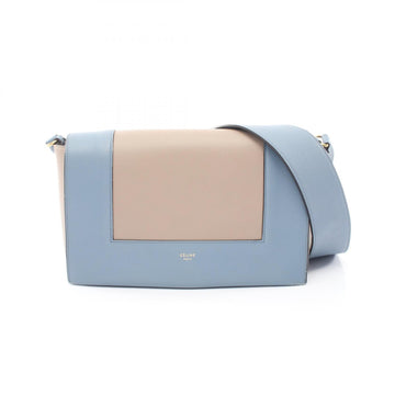 Celine Frame Medium Shoulder Bag Leather