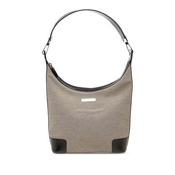 Gucci Canvas Shoulder Bag Pre-Loved