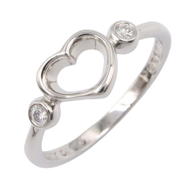 Tiffany＆Co Open Heart 2P Diamond Ring