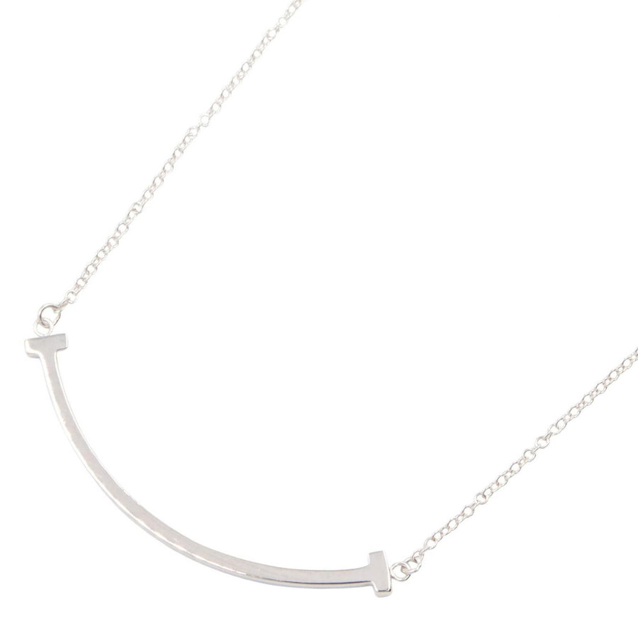 Tiffany＆Co T Smile Small Necklace