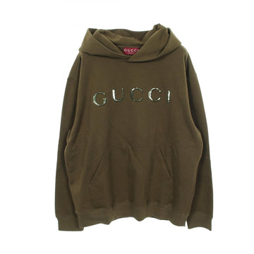 Gucci Sequin Logo Hoodie Sweatshirt