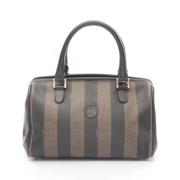 Fendi Pequin Tote Handbag Pvc Coated