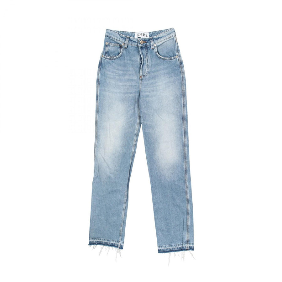 Loewe Straight-Leg Washed Denim Pants