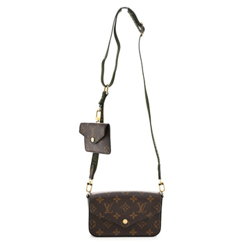 Louis Vuitton Felicie Strap & Go Kaki