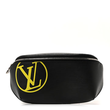 Louis Vuitton Epi Bumbag Black Yellow