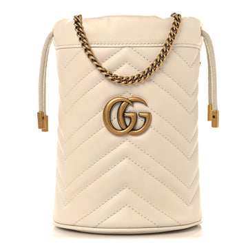 Gucci Calfskin Matelasse Mini Gg Marmont