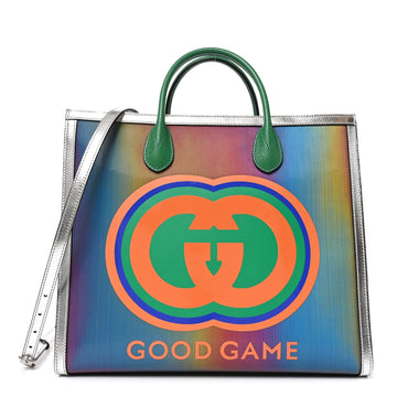 Gucci Laminated Textured Dollar Calfskin