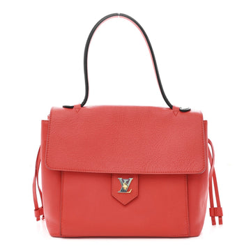 Louis Vuitton Calfskin Lockme Pm Rouge